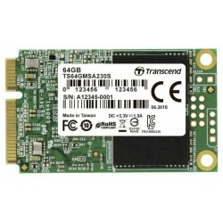 Внутренний SSD Transcend MSA230S 64 ГБ (TS64GMSA230S)