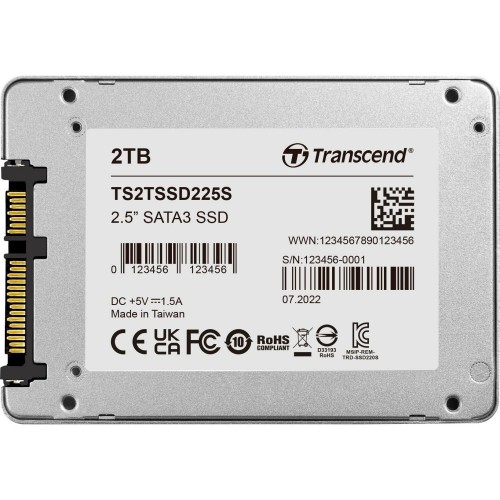 Внутренний SSD Transcend SSD225S 2 ТБ SATA (TS2TSSD225S) 3
