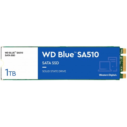 Внутренний SSD Western Digital 1 ТБ M.2 (WDS100T3B0B) 