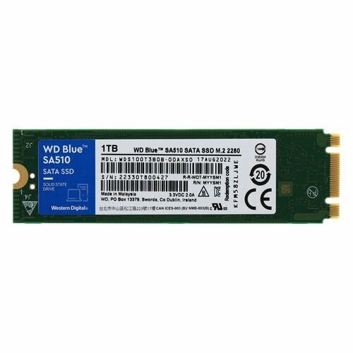 Внутренний SSD Western Digital 1 ТБ M.2 (WDS100T3B0B) 3