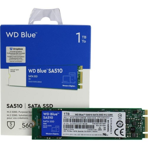 Внутренний SSD Western Digital 1 ТБ M.2 (WDS100T3B0B) 8