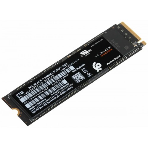 Внутренний SSD Western Digital 2 ТБ M.2 (WDS200T2X0E) 5