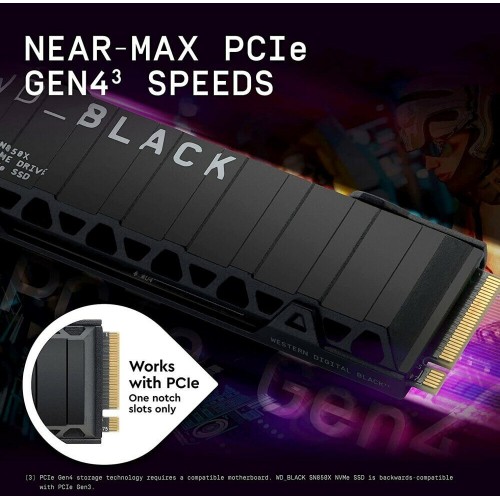 Внутренний SSD Western Digital 2 ТБ M.2 (WDS200T2XHE) 4