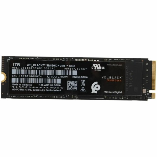 Внутренний SSD Western Digital Black NVMe 1 ТБ M.2 (WDS100T2X0E) 6