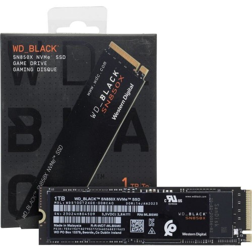 Внутренний SSD Western Digital Black NVMe 1 ТБ M.2 (WDS100T2X0E) 9