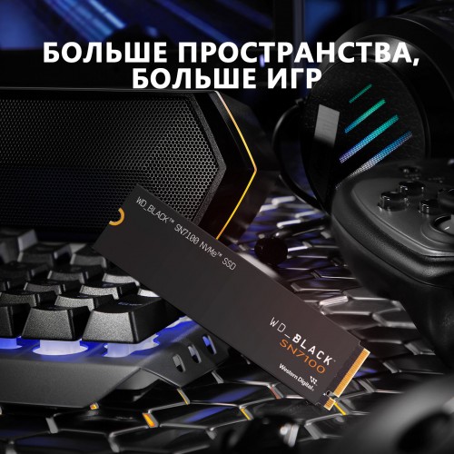 Внутренний SSD Western Digital Black SN7100 M.2 2280 1 ТБ (WDS100T4X0E) 5