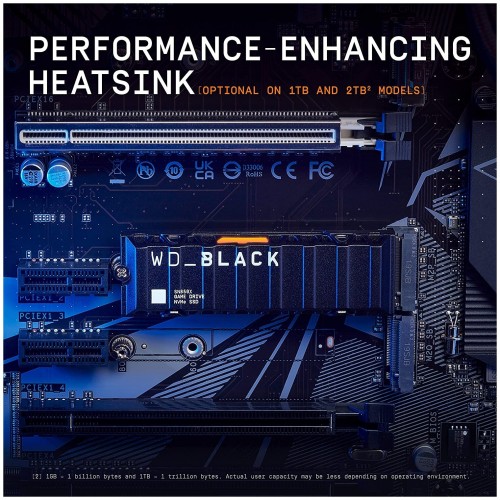 Внутренний SSD Western Digital Black SN850X 1 ТБ M.2 (WDS100T2XHE) 3