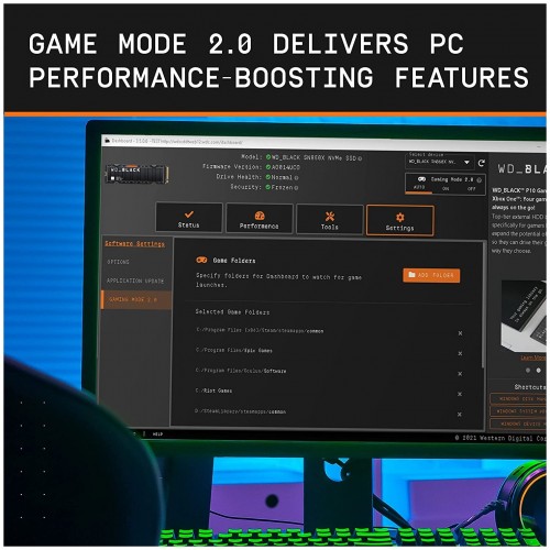 Внутренний SSD Western Digital Black SN850X 1 ТБ M.2 (WDS100T2XHE) 5