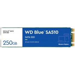 Внутренний SSD Western Digital Blue SATA 250 ГБ M.2 (WDS250G3B0B)