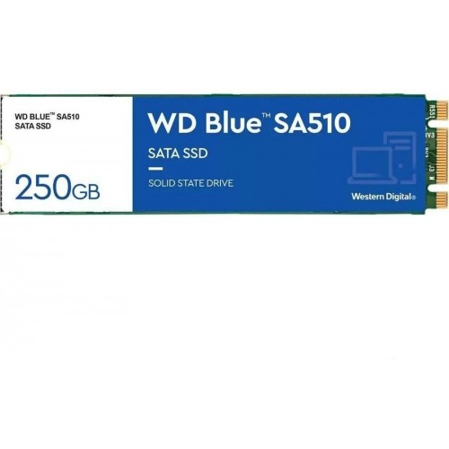 Внутренний SSD Western Digital Blue SATA 250 ГБ M.2 (WDS250G3B0B) 5