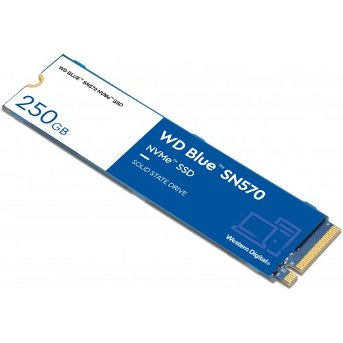 Внутренний SSD Western Digital Blue SN570 NVMe 250 ГБ M.2 (WDS250G3B0C) 1