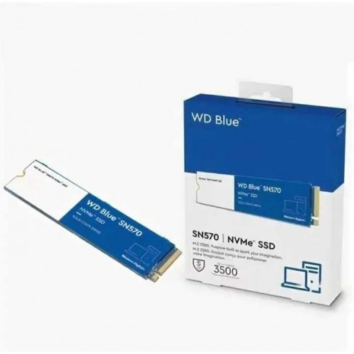 Внутренний SSD Western Digital Blue SN570 NVMe 250 ГБ M.2 (WDS250G3B0C) 7