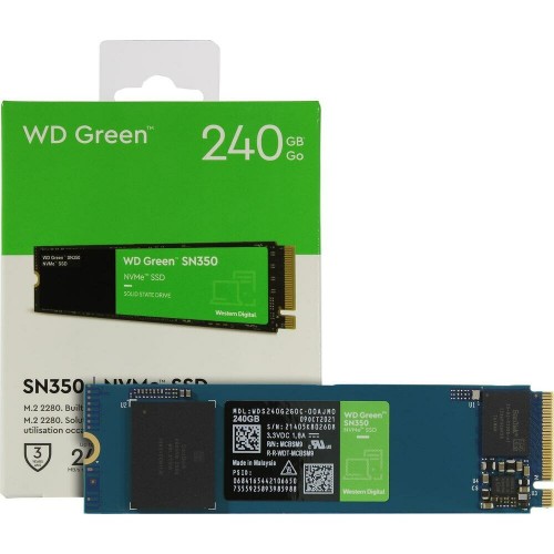 Внутренний SSD Western Digital Green 240 ГБ M.2 (WDS240G2G0C) 6
