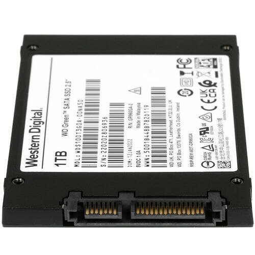 Внутренний SSD Western Digital Green SATA 1 ТБ SATA (WDS100T3G0A) 9