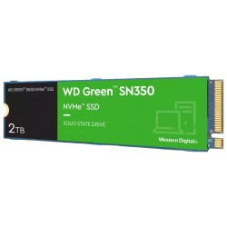 Внутренний SSD Western Digital Green SN350 NVMe 2 ТБ M.2 (WDS200T3G0C)