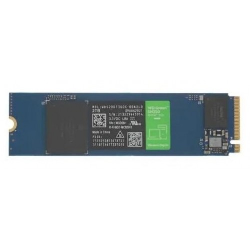 Внутренний SSD Western Digital Green SN350 NVMe 2 ТБ M.2 (WDS200T3G0C) 1