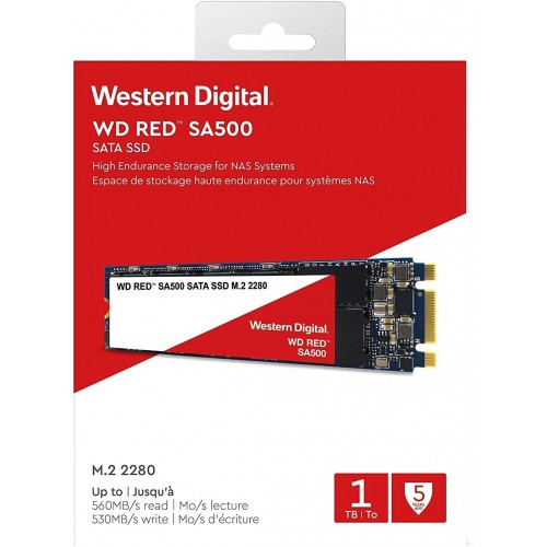 Внутренний SSD Western Digital Red 1 ТБ (WDS100T1R0B) 4