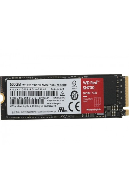 Внутренний SSD Western Digital Red 500 ГБ M.2 (WDS500G1R0C) 2