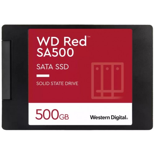 Внутренний SSD Western Digital Red 500 ГБ SATA (WDS500G1R0A) 