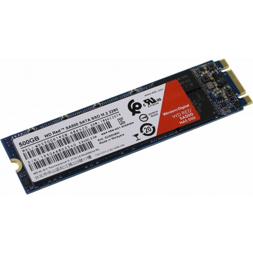 Внутренний SSD Western Digital Red SA500 500 ГБ M.2 2280 (WDS500G1R0B) 3
