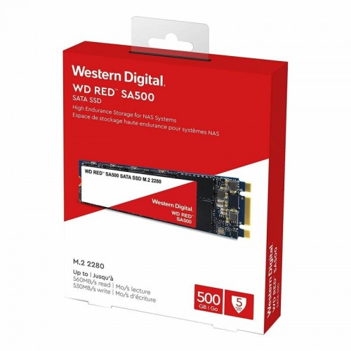 Внутренний SSD Western Digital Red SA500 500 ГБ M.2 2280 (WDS500G1R0B) 9