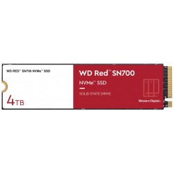 Внутренний SSD Western Digital Red SN700 NVMe 4 ТБ M.2 (WDS400T1R0C)