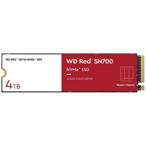 Внутренний SSD Western Digital Red SN700 NVMe 4 ТБ M.2 (WDS400T1R0C) 4