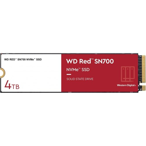 Внутренний SSD Western Digital Red SN700 NVMe 4 ТБ M.2 (WDS400T1R0C) 6