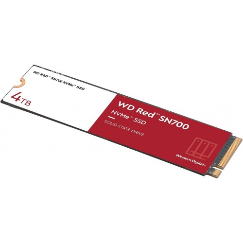 Внутренний SSD Western Digital Red SN700 NVMe 4 ТБ M.2 (WDS400T1R0C) 7