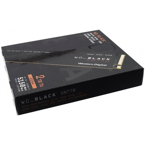Внутренний SSD Western Digital WD Black SN770 2 ТБ M.2 (WDS200T3X0E) 2