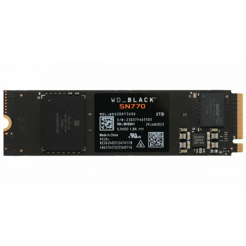 Внутренний SSD Western Digital WD Black SN770 2 ТБ M.2 (WDS200T3X0E) 8