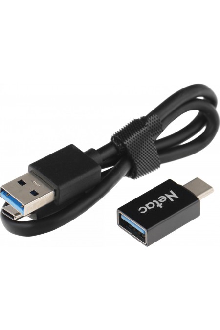 Внешний SSD Netac Z7S 120ГБ (NT01Z7S-120G-32BK) (серебристый/черный) 11