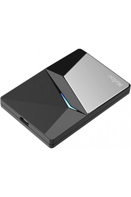 Внешний SSD Netac Z7S 120ГБ (NT01Z7S-120G-32BK) (серебристый/черный) 1