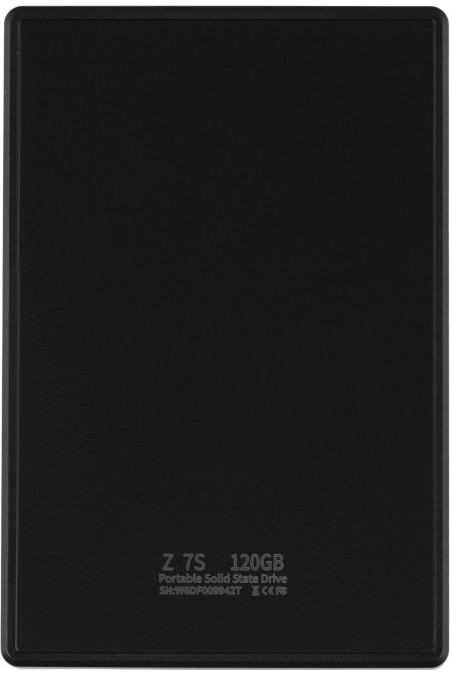 Внешний SSD Netac Z7S 120ГБ (NT01Z7S-120G-32BK) (серебристый/черный) 8