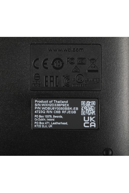 Внешний HDD Western Digital Elements Portable 5ТБ (WDBU6Y0050BBK-WESN) (черный) 9