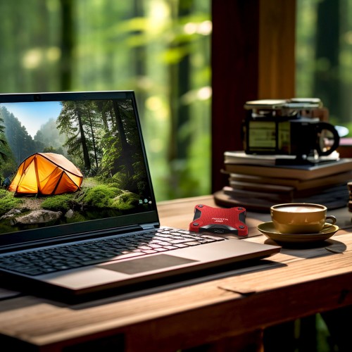 Внешний SSD ADATA SD620 1 ТБ (SD620-1TCRD) (красный) 5