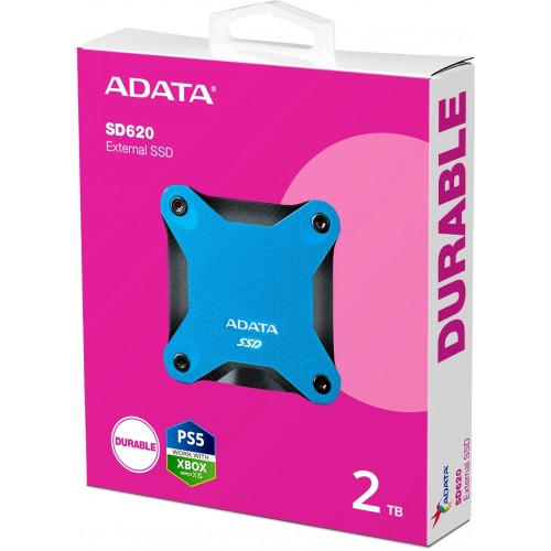 Внешний SSD ADATA SD620 2 ТБ (SD620-2TCBL) (синий) 5