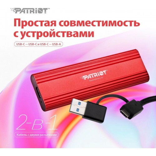 Внешний SSD Patriot Memory Transporter 4ТБ (PTPL4TBPEC) (черный) 9