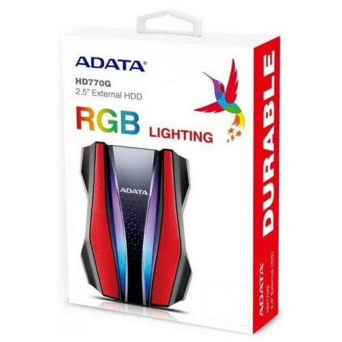 Внешний HDD ADATA HD770G 2ТБ (AHD770G-2TU32G1-CRD) (красный) 3