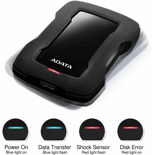 Внешний HDD ADATA HD330 2ТБ (AHD330-2TU31-CBK) (черный) 9