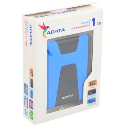 Внешний HDD ADATA HD650 1ТБ (AHD650-1TU31-CBL) (синий) 7