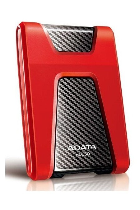 Внешний HDD ADATA HD650 1ТБ (AHD650-1TU31-CRD) (красный) 