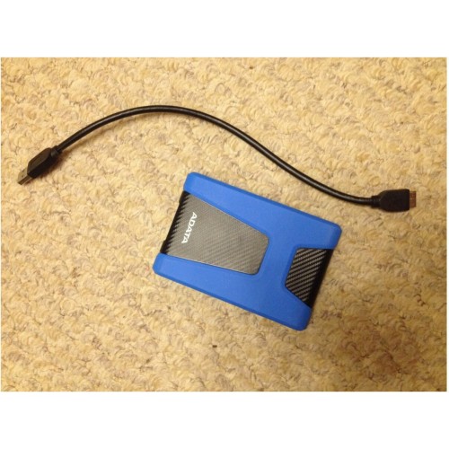 Внешний HDD ADATA HD650 2ТБ (AHD650-2TU31-CBL) (синий) 4