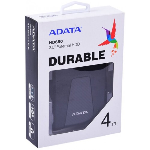 Внешний HDD ADATA HD650 4ТБ (AHD650-4TU31-CBK) (черный) 5