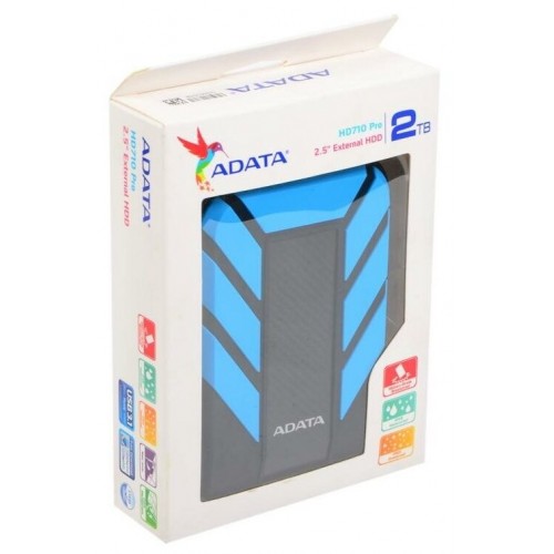 Внешний HDD ADATA HD710 Pro 2ТБ (AHD710P-2TU31-CBL) (синий) 2