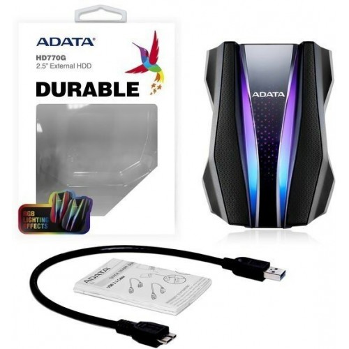 Внешний HDD ADATA HD770G 2ТБ (AHD770G-2TU32G1-CBK) (черный) 2