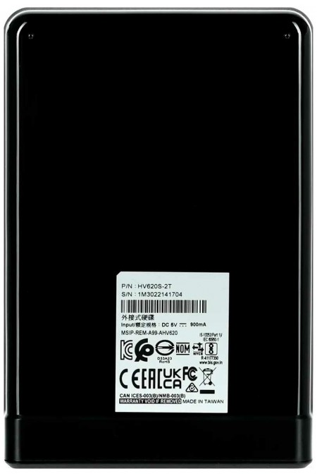 Внешний HDD ADATA HV620S 2ТБ (AHV620S-2TU31-CBK) (черный) 4