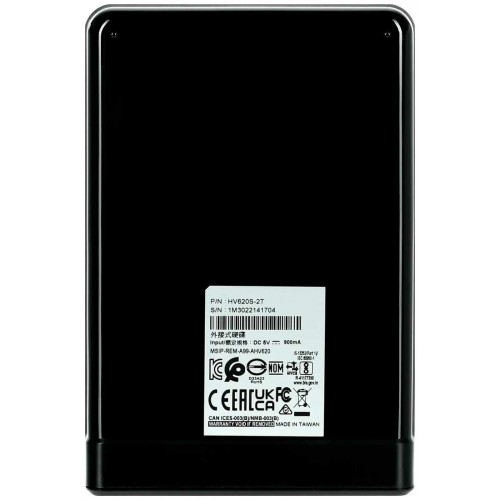 Внешний HDD ADATA HV620S 2ТБ (AHV620S-2TU31-CBK) (черный) 4