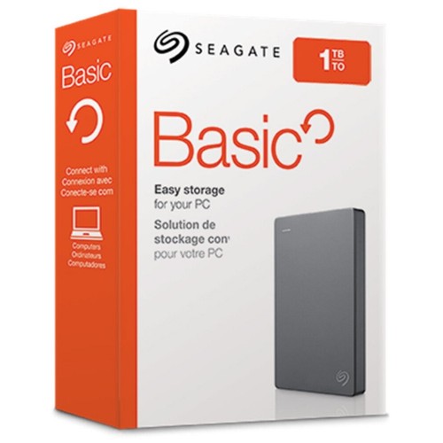 Внешний HDD Seagate Basic 1ТБ (STJL1000400) (черный) 6