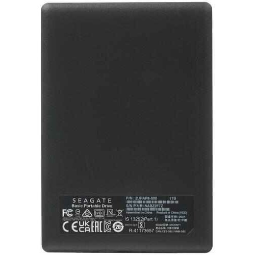 Внешний HDD Seagate Basic 1ТБ (STJL1000400) (черный) 7
